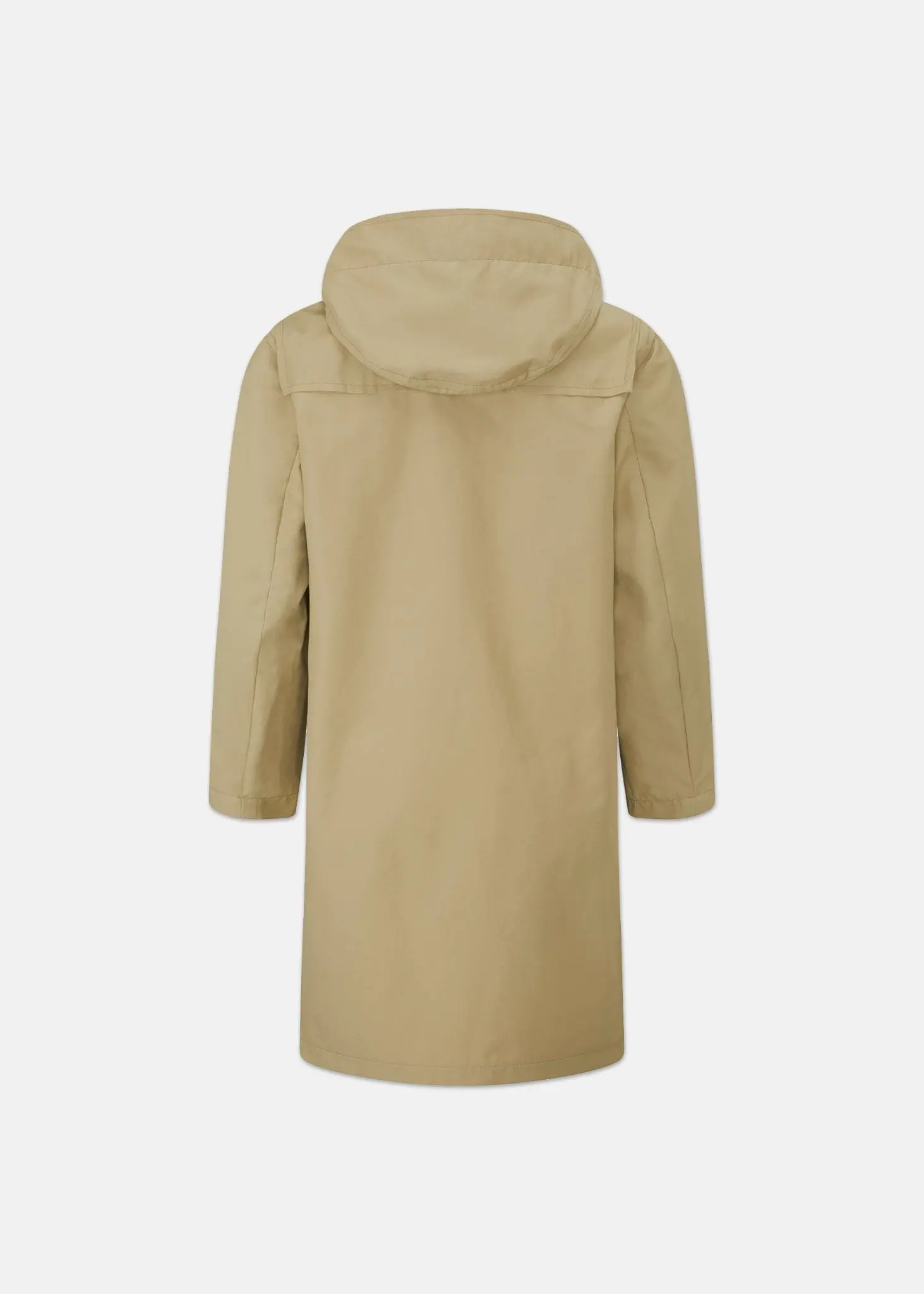Children's Gabardine Showerproof Duffle Coat Stone - Image 5