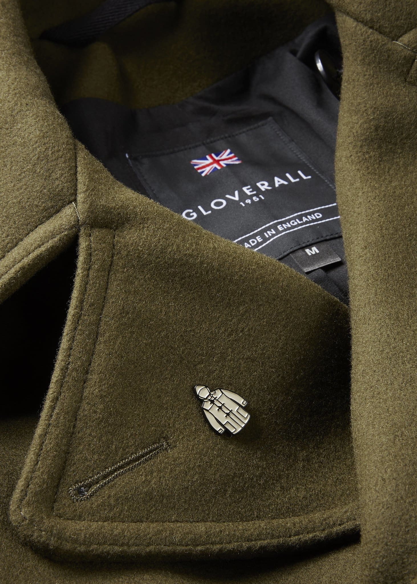 Original Monty Duffle Coat Pin Badge - Image 3