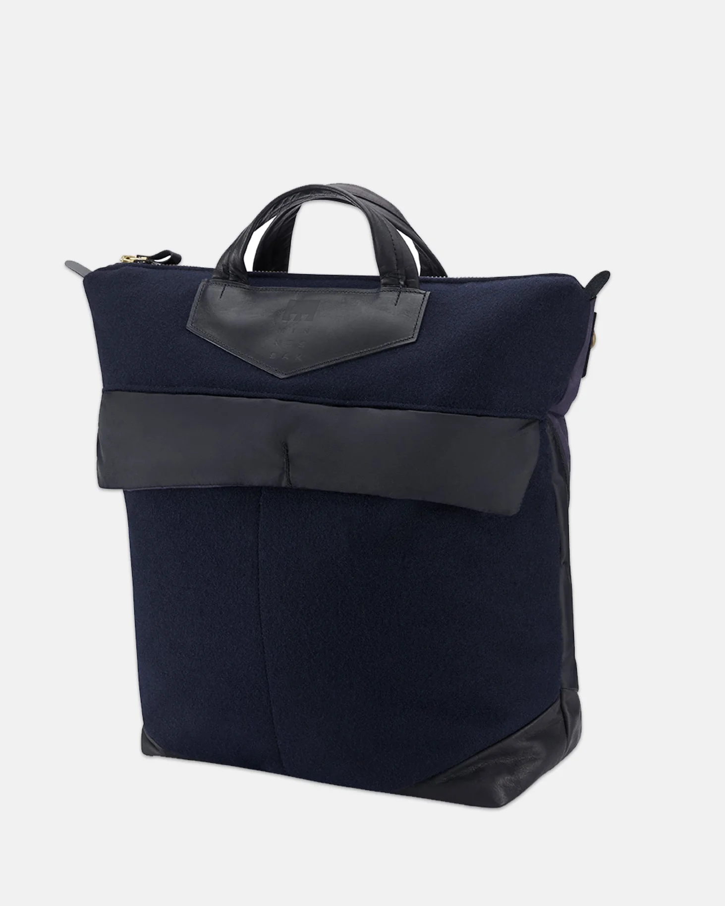 Unisex Gloverall x Minnessak Cross Body Bag Navy - Image 5