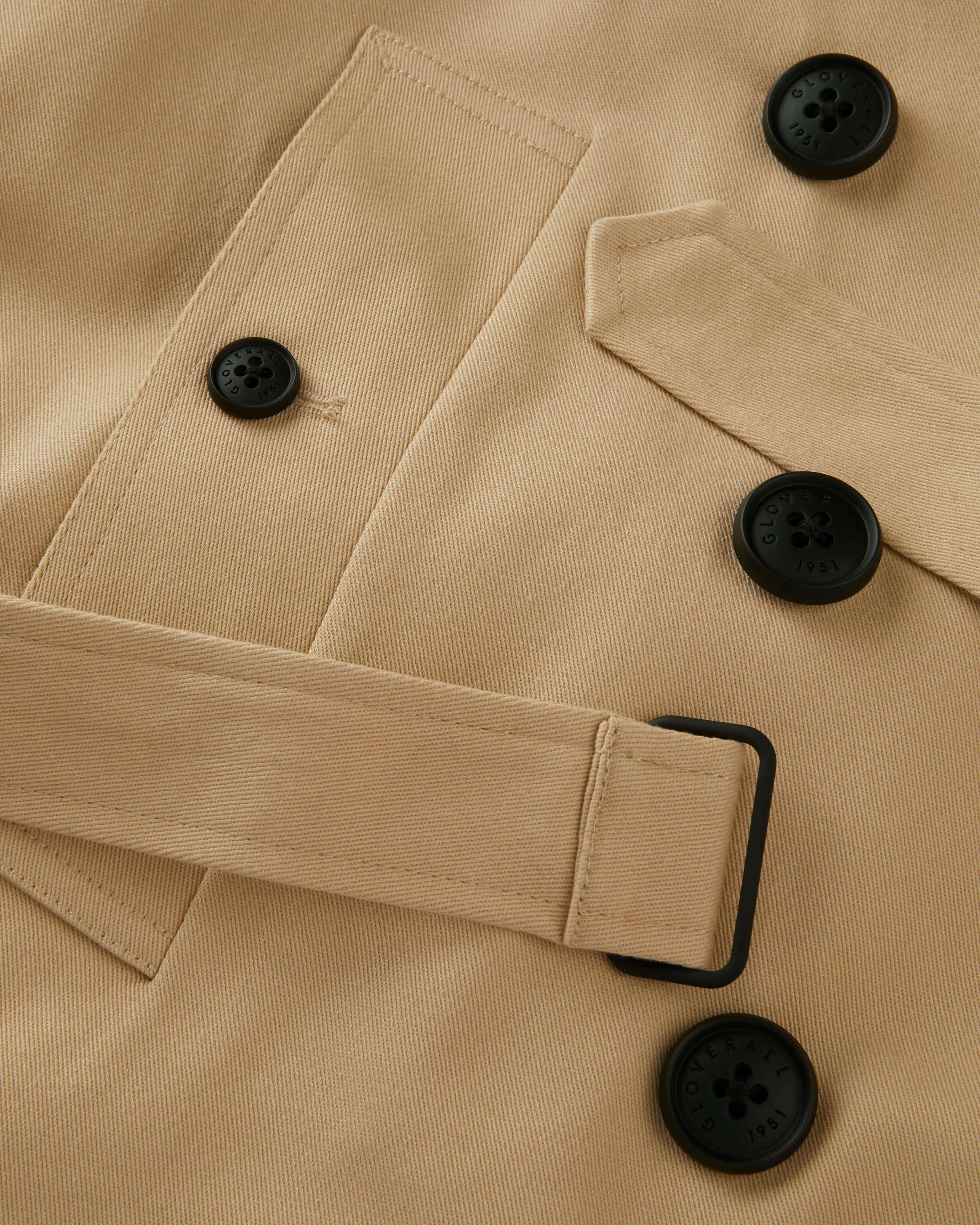 Women's Bacall Cropped Trench Camel - Image 3