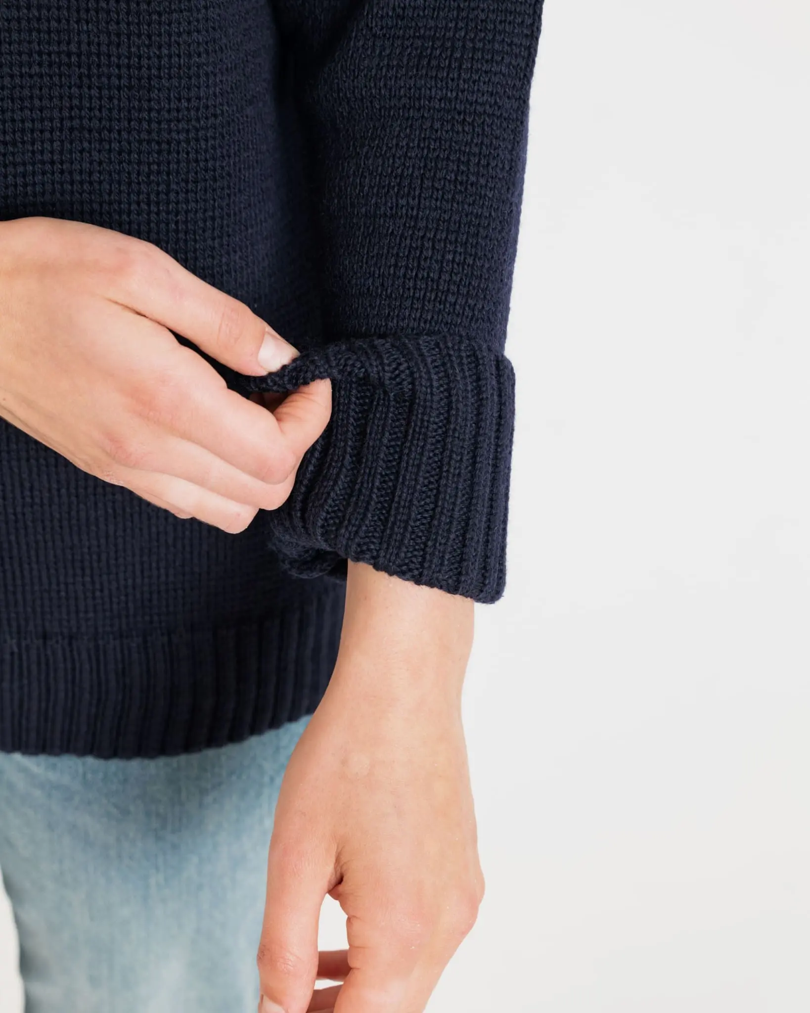 Women's Submariner Jumper Navy - Image 5